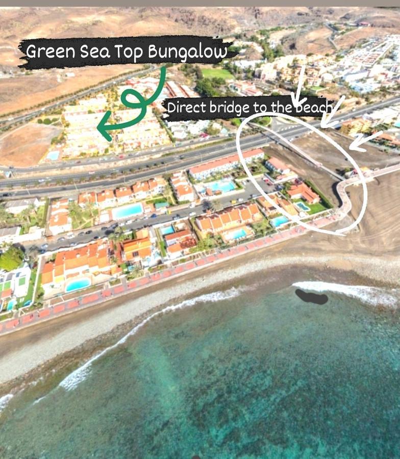Appartamento Top1 Green Sea Bungalow Jardin Maspalomas  Esterno foto